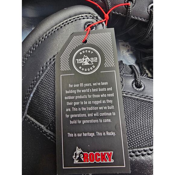 Rocky Alpha Force Womens Waterproof Public Service Boot FQ0004167 6" Leather 9.5 - Picture 2 of 7